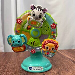 VTech Baby Ferris Wheel Toy Lights Sounds Tested